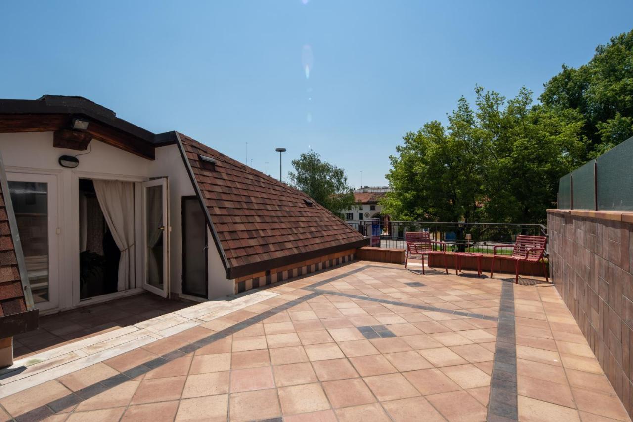 7° Cielo Apartment - Venezia - Mestre With Terrace المظهر الخارجي الصورة
